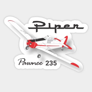 Piper PA23 Pawnee Sticker
